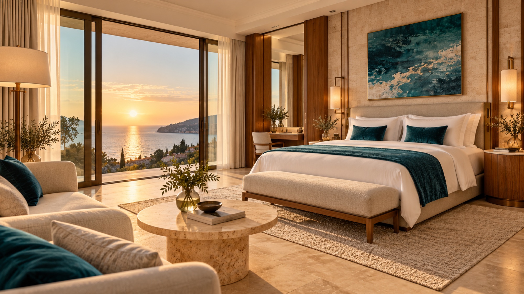 Alternate illustrative room-suite view